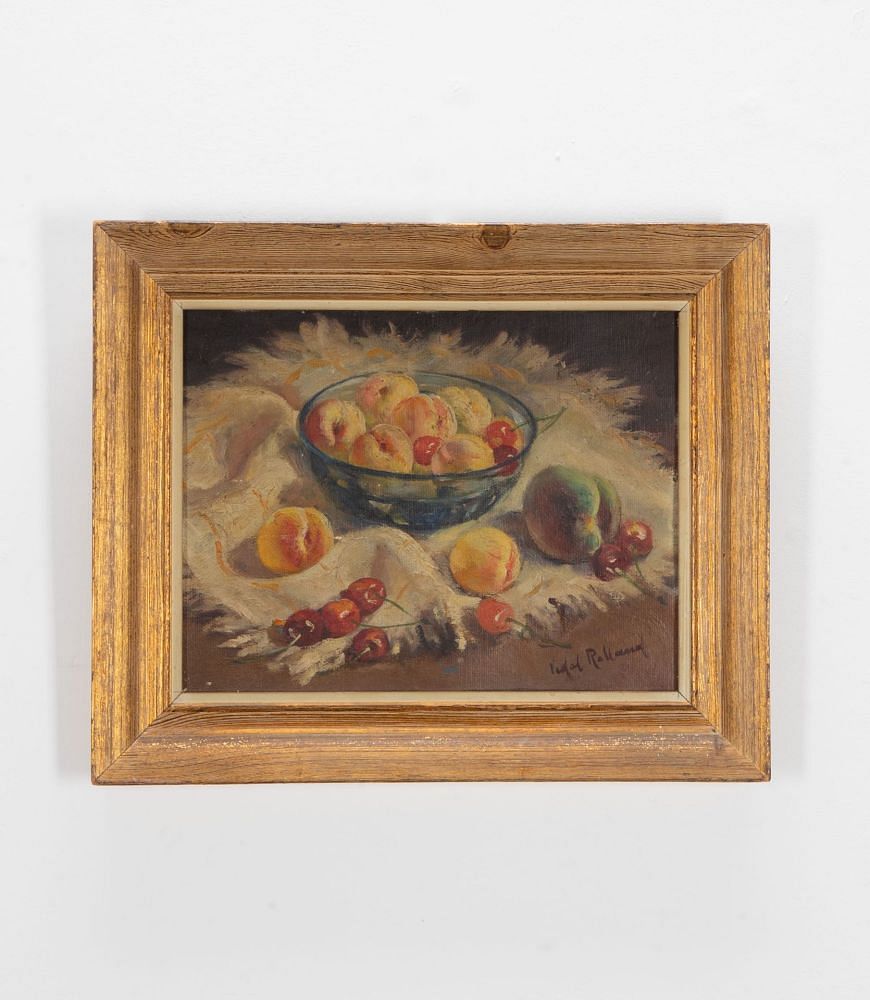 Spanish 20th Century Framed Still Life Painting By Vidal Rolland WD1539468