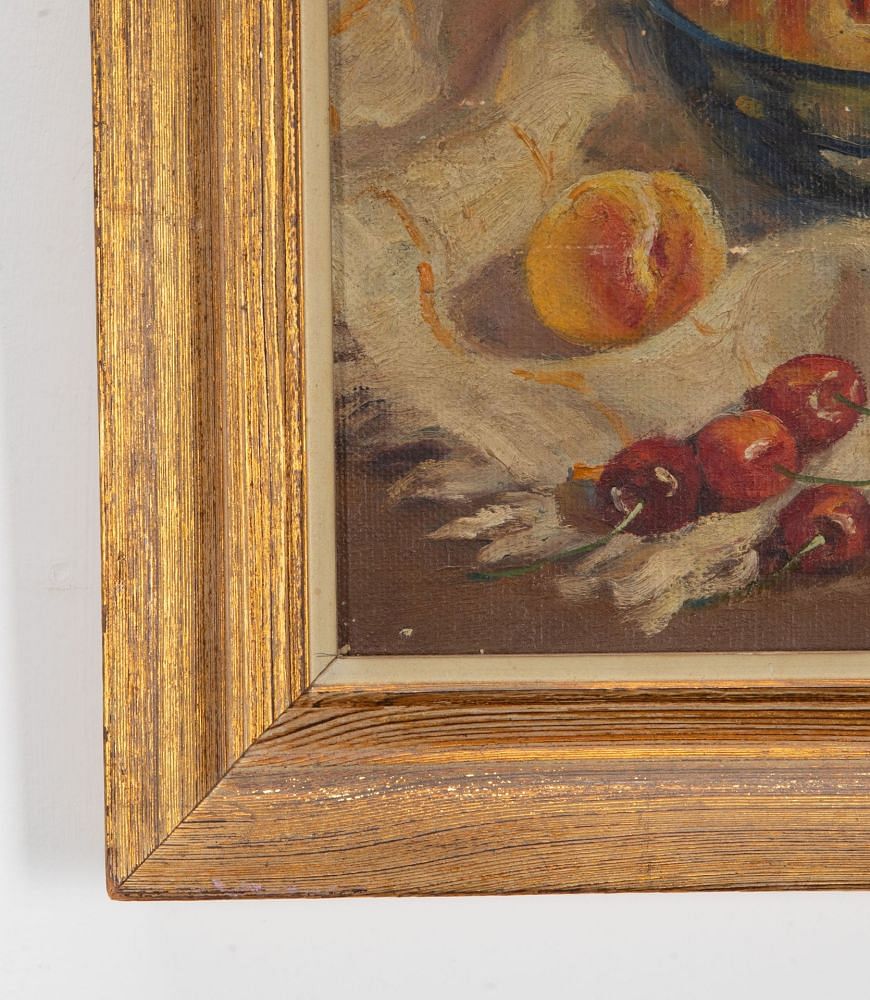 Spanish 20th Century Framed Still Life Painting By Vidal Rolland WD1539468