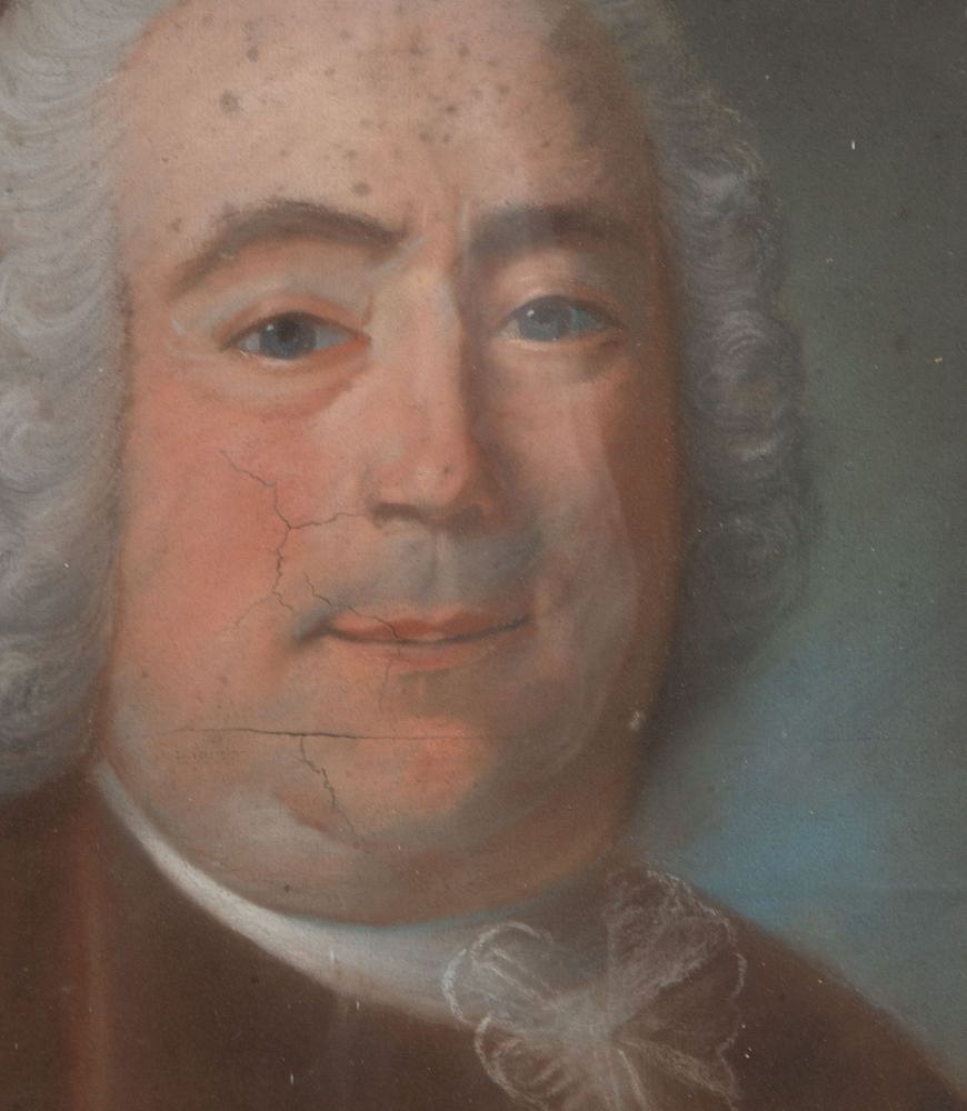 18th Century French Framed Pastel Portrait of a Gentleman WD1541954