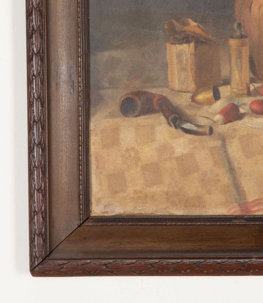 19th Century French Framed Still Painting By Louis Augier WD1541956
