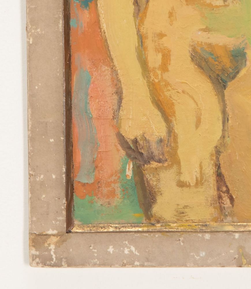 Small Mid-Century French Painting of a Female Nude WD1541982