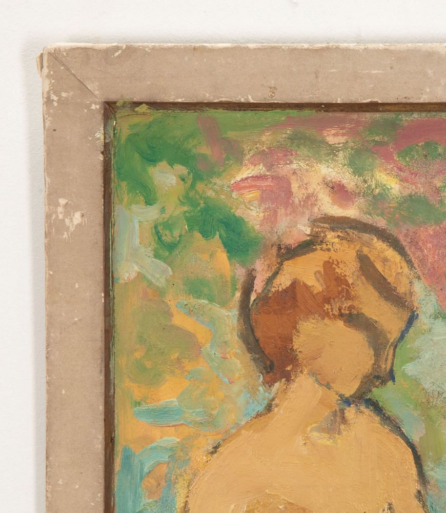 Small Mid-Century French Painting of a Female Nude WD1541982