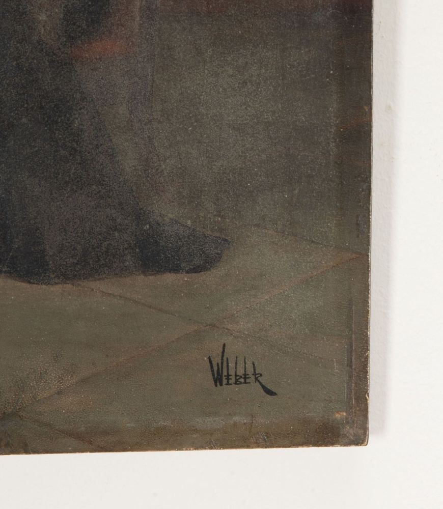 Small 19th Century French Oil Painting 'The Toothache' WD1541983
