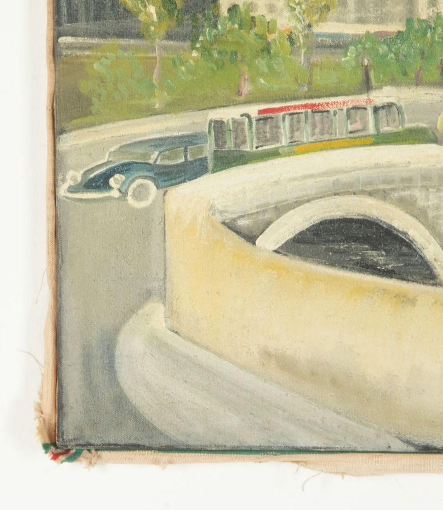 20th Century French Painting 'The Pont Neuf, Paris' WD1542033