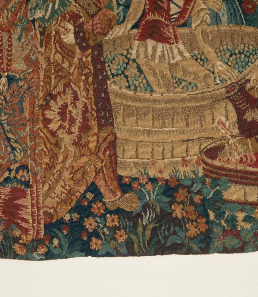 20th Century French 'Le Pressage' Tapestry Wall Hanging WD1542078
