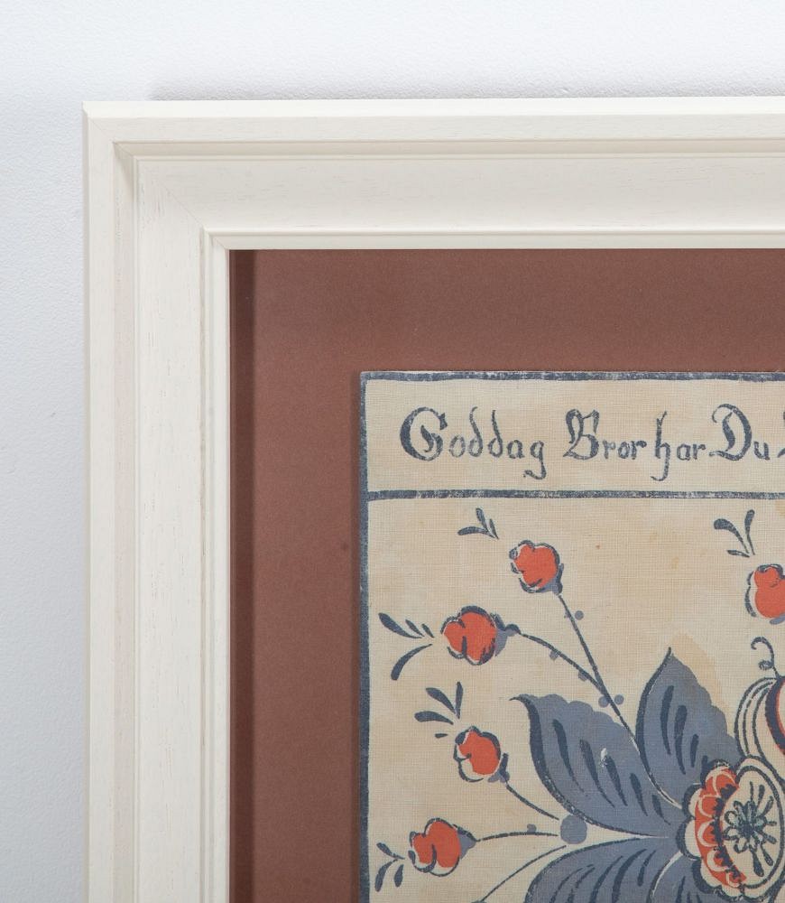 Mid 20th Century Framed Swedish Textile WD1839178