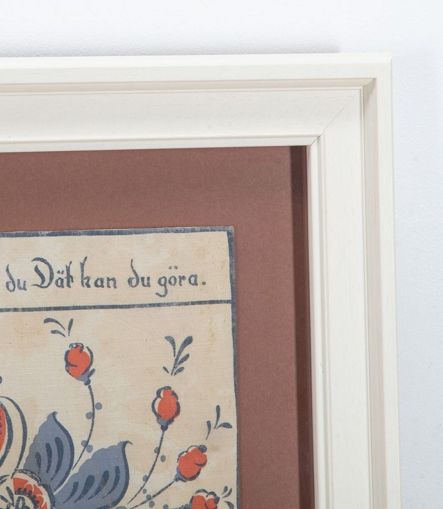 Mid 20th Century Framed Swedish Textile WD1839178