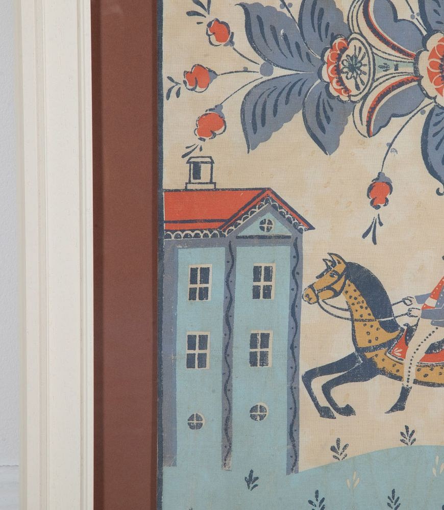 Mid 20th Century Framed Swedish Textile WD1839178