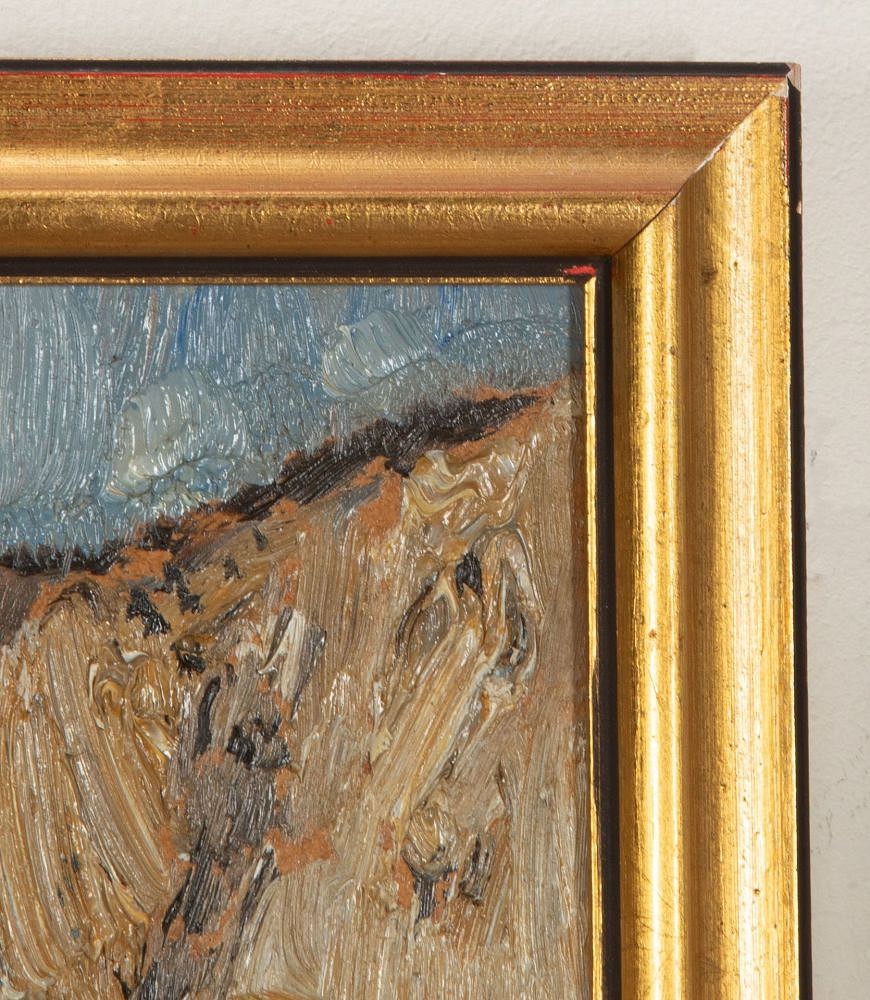 20th Century Swedish Oil on Board Painting WD1842098