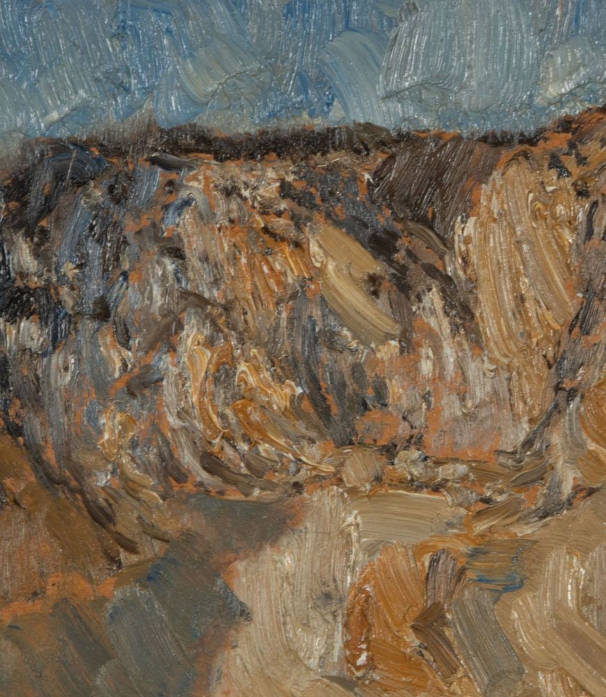 20th Century Swedish Oil on Board Painting WD1842098