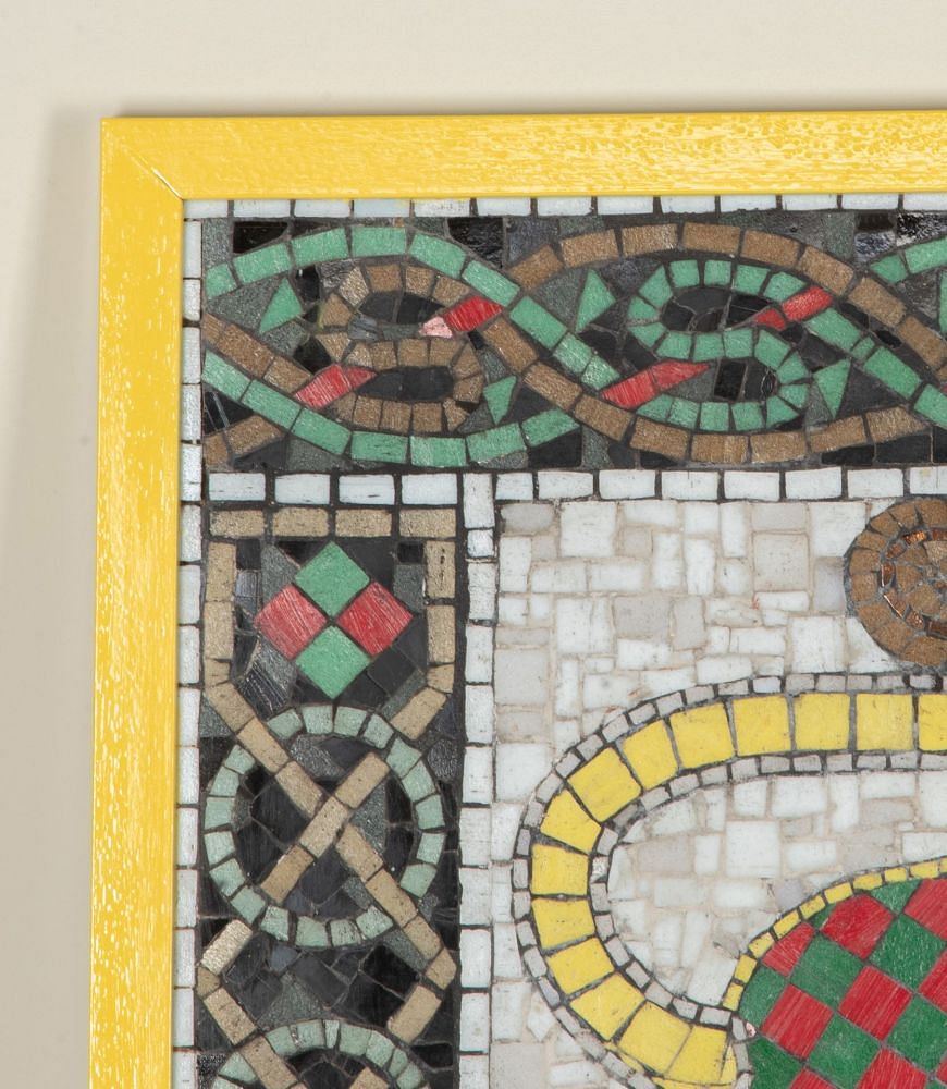20th Century Mosaic Artwork of Evangelical Lion WD1843173