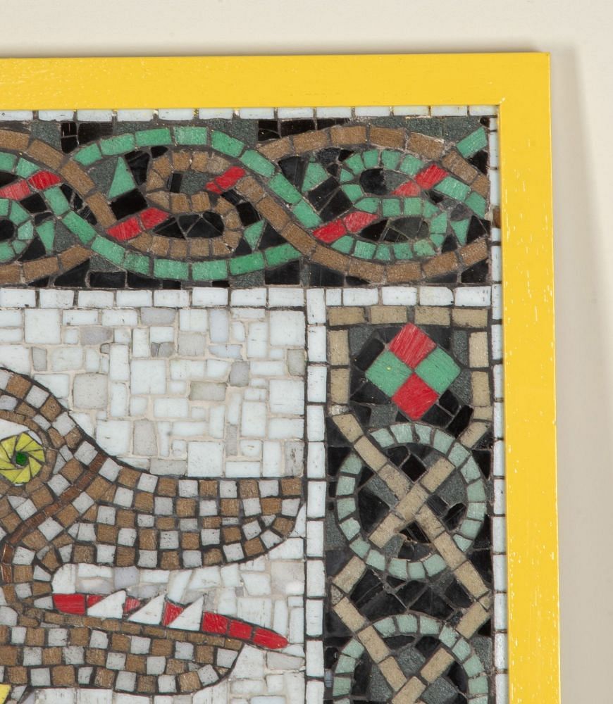 20th Century Mosaic Artwork of Evangelical Lion WD1843173