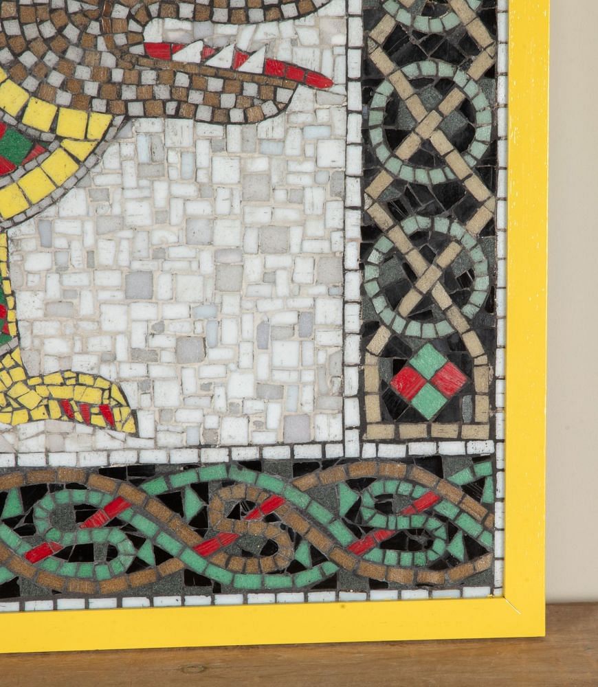 20th Century Mosaic Artwork of Evangelical Lion WD1843173