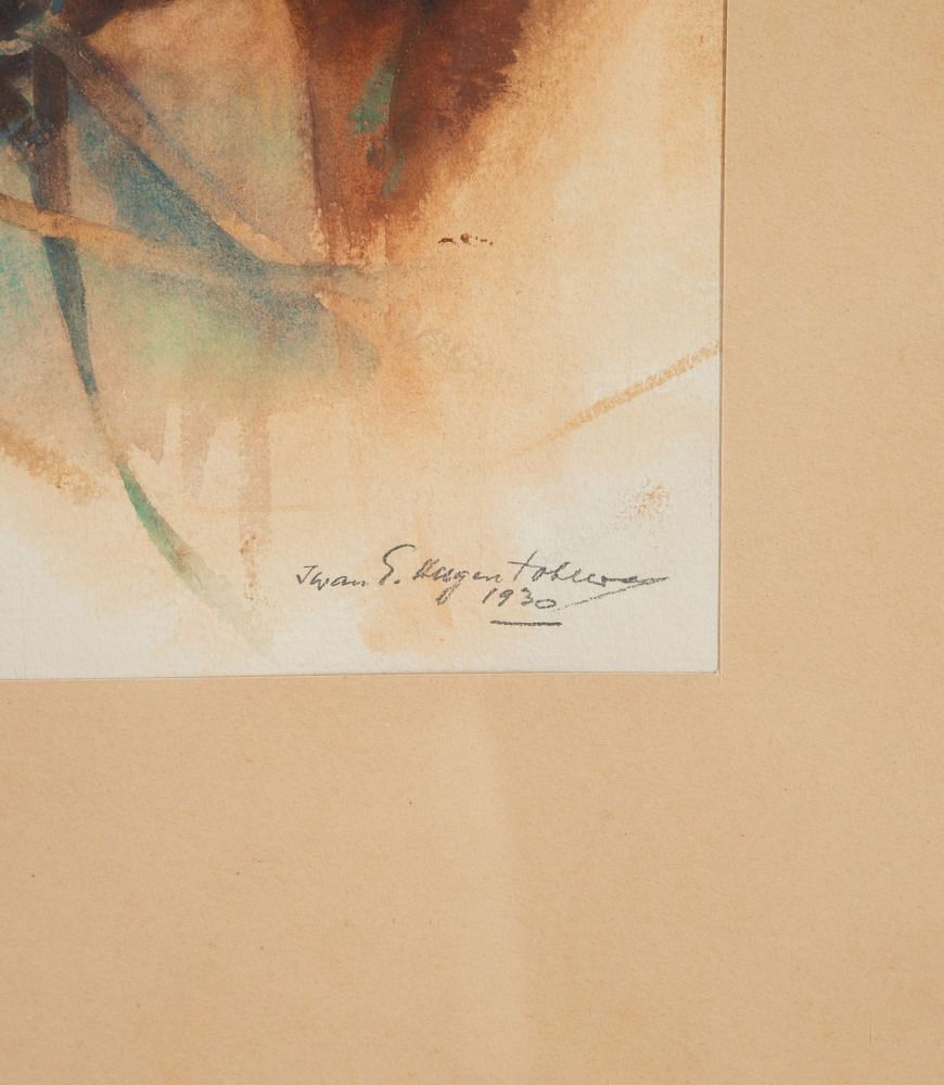 19th Century Watercolour Painting of a Horse WD2035781