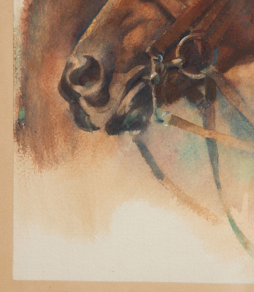 19th Century Watercolour Painting of a Horse WD2035781