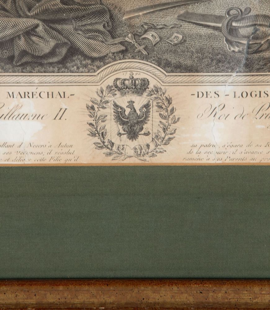 18th Century French Engraving WD2535506