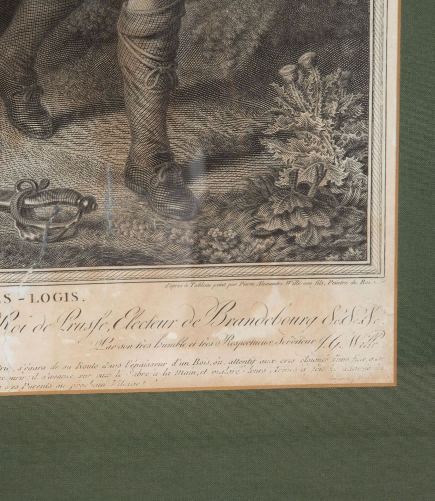 18th Century French Engraving WD2535506