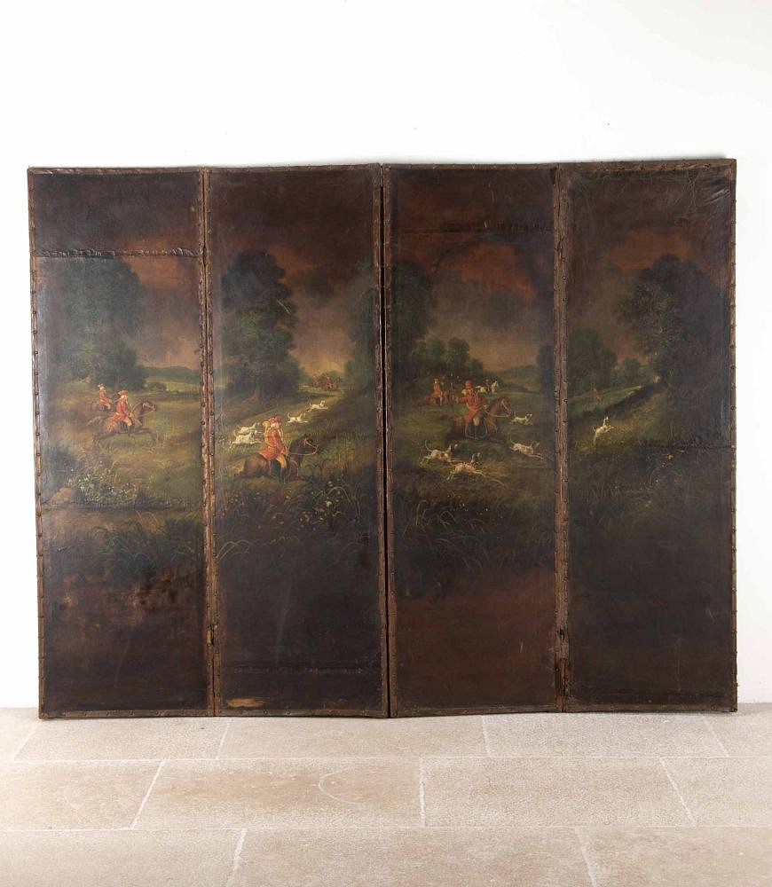 Late 18th Century English Georgian Painted Screen WD2541640