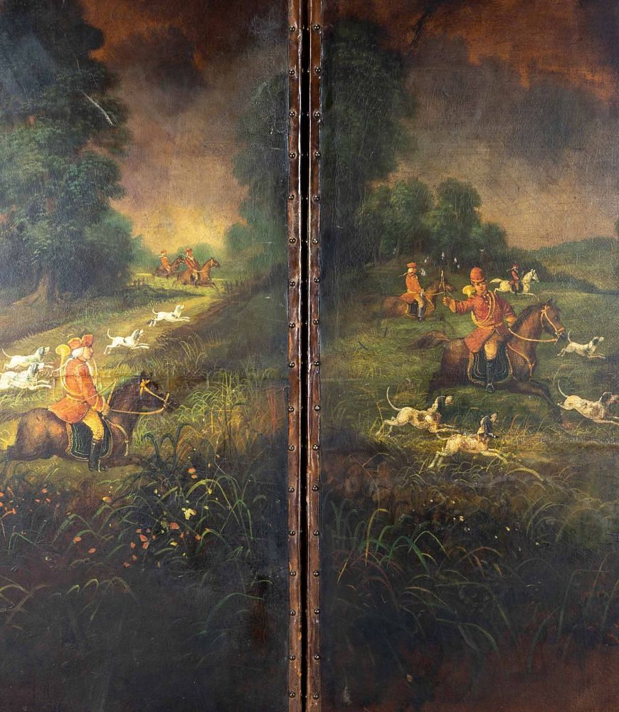 Late 18th Century English Georgian Painted Screen WD2541640
