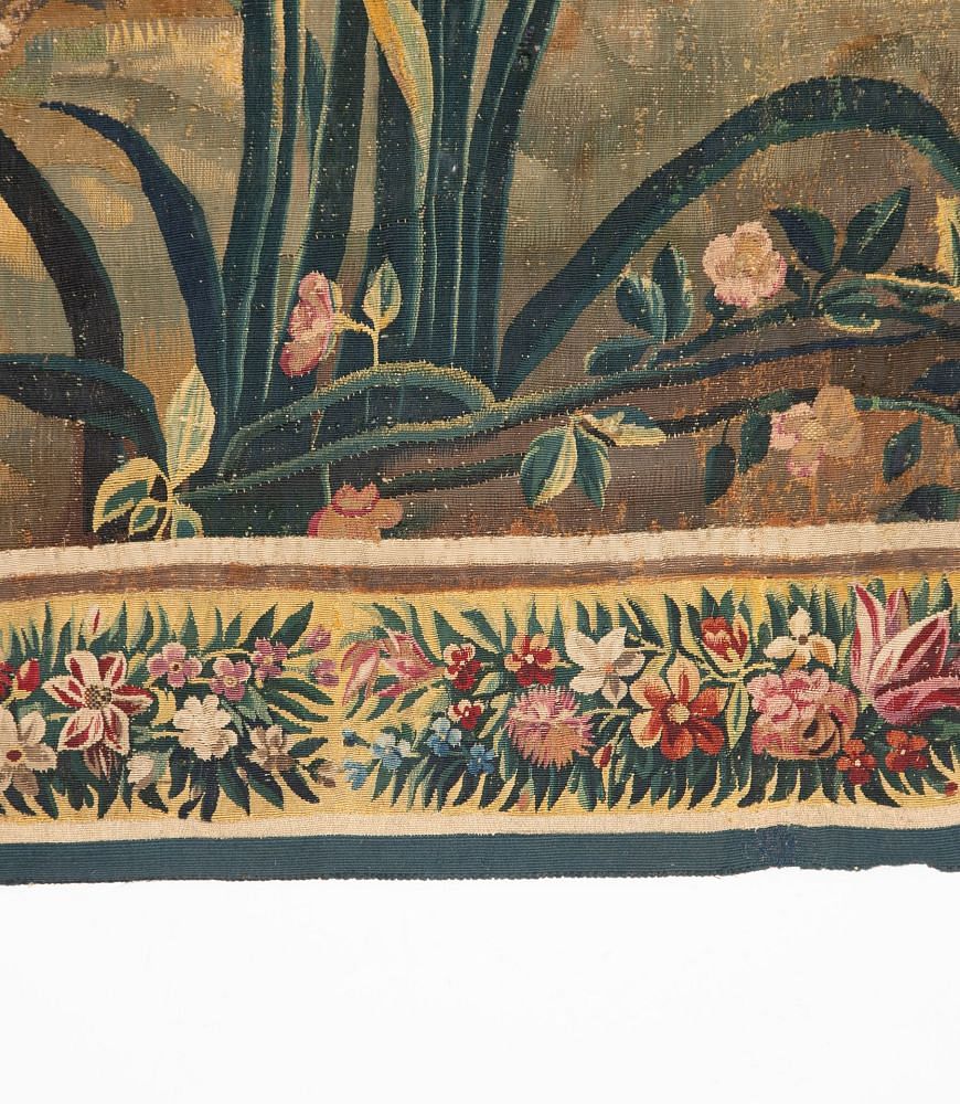 18th Century Louis XIV Period Lille Verdure Tapestry WD2835682