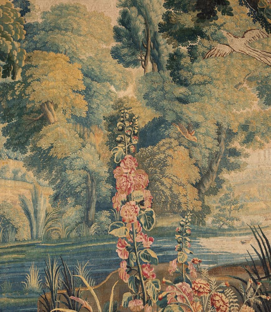 18th Century Louis XIV Period Lille Verdure Tapestry WD2835682