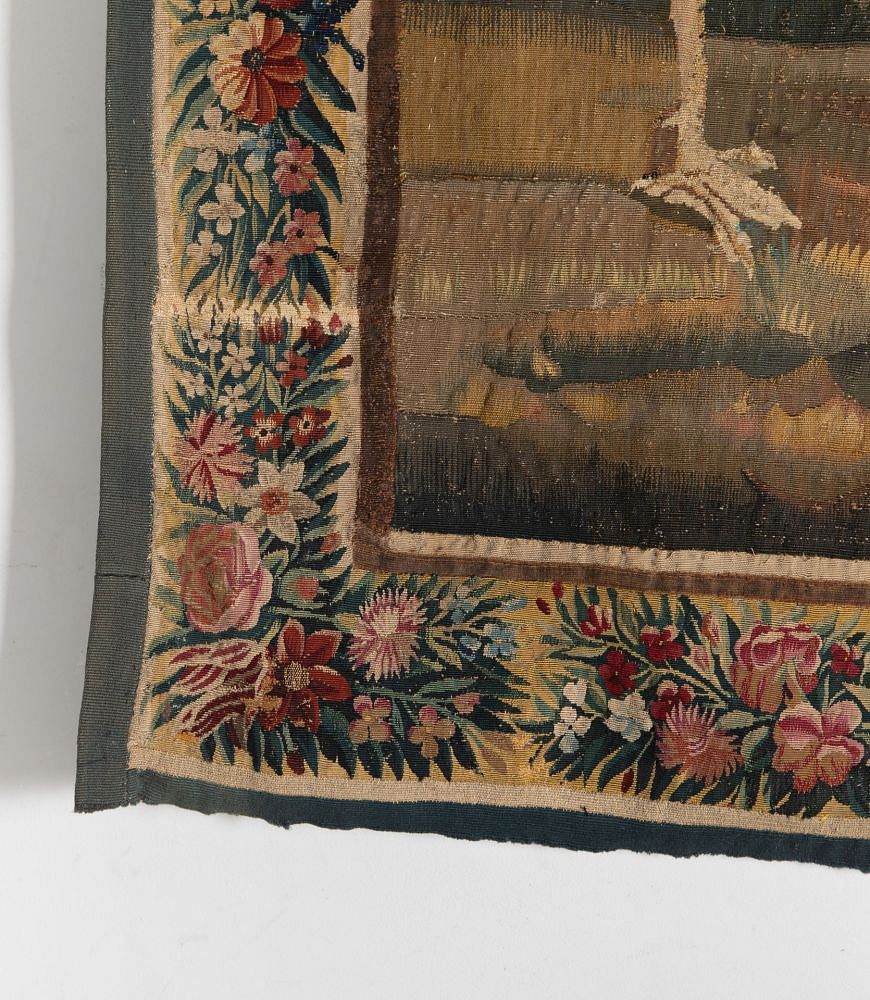 18th Century Louis XIV Period Lille Verdure Tapestry WD2835682