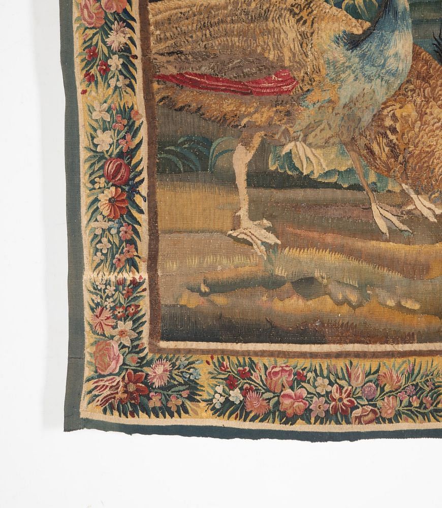 18th Century Louis XIV Period Lille Verdure Tapestry WD2835682