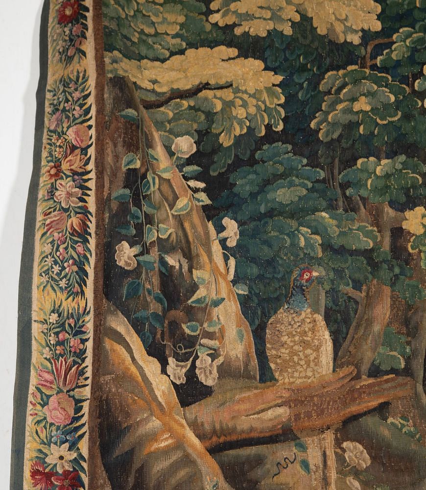 18th Century Louis XIV Period Lille Verdure Tapestry WD2835682
