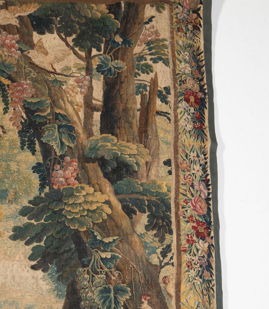 18th Century Louis XIV Period Lille Verdure Tapestry WD2835682