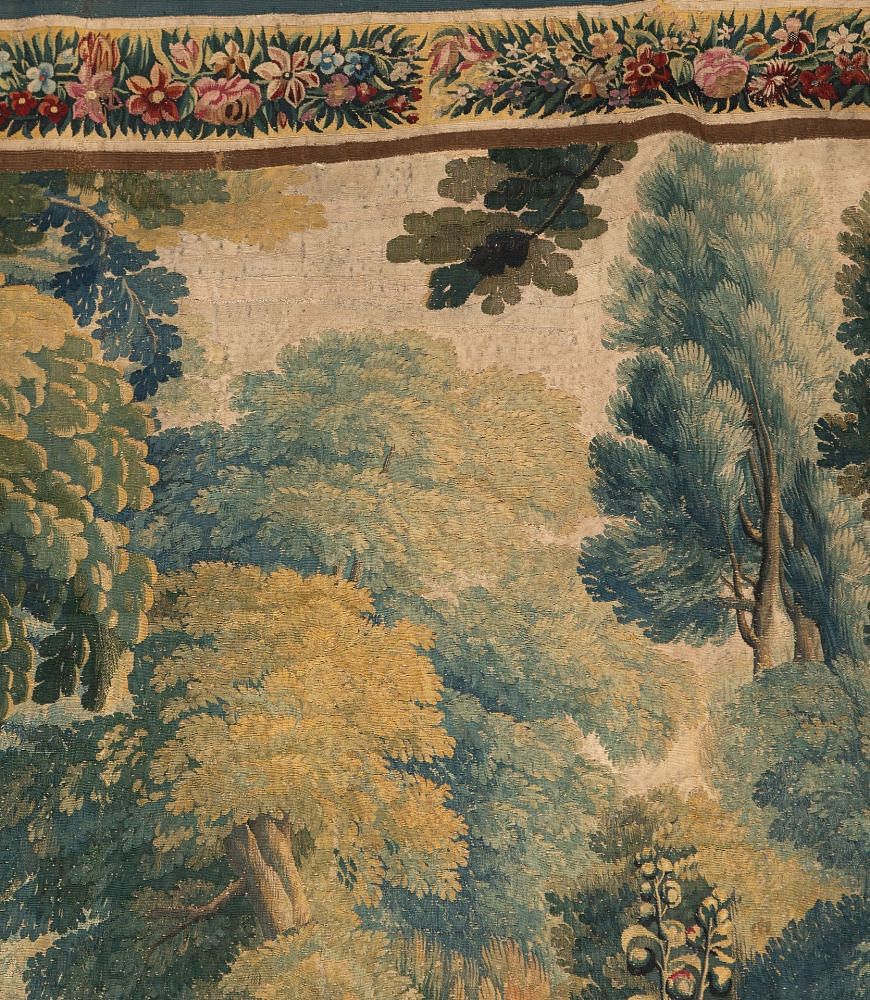 18th Century Louis XIV Period Lille Verdure Tapestry WD2835682