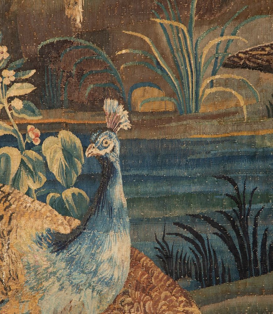 18th Century Louis XIV Period Lille Verdure Tapestry WD2835682