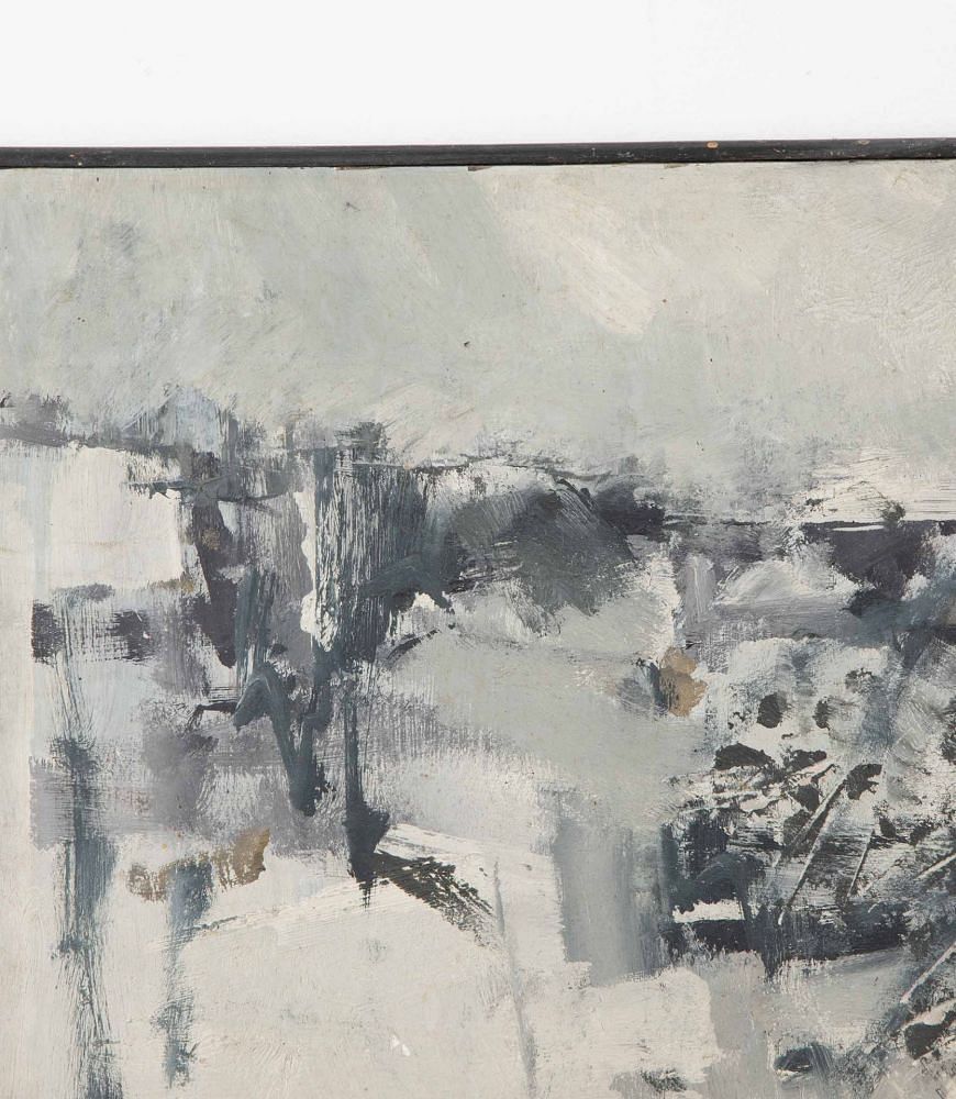 Mid-Century French Oil on Canvas Painting by Robert Coutelas WD2940191