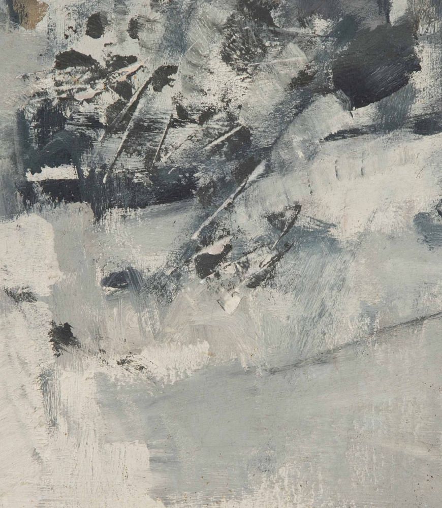 Mid-Century French Oil on Canvas Painting by Robert Coutelas WD2940191