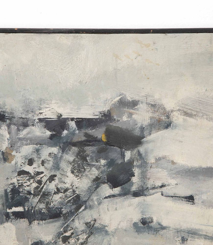 Mid-Century French Oil on Canvas Painting by Robert Coutelas WD2940191