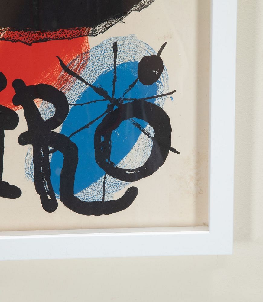 Mid-Century French Joan Miro Murales Peintures Original Poster, 1961 WD2942452