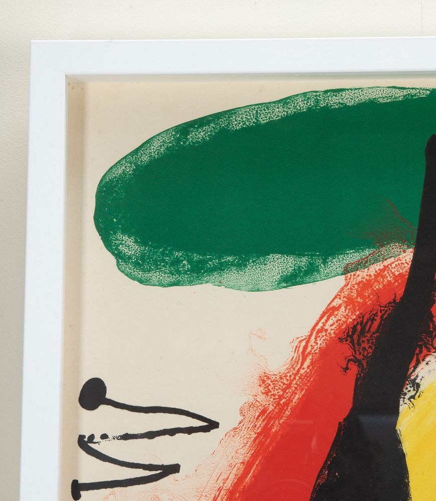 Mid-Century French Joan Miro Murales Peintures Original Poster, 1961 WD2942452