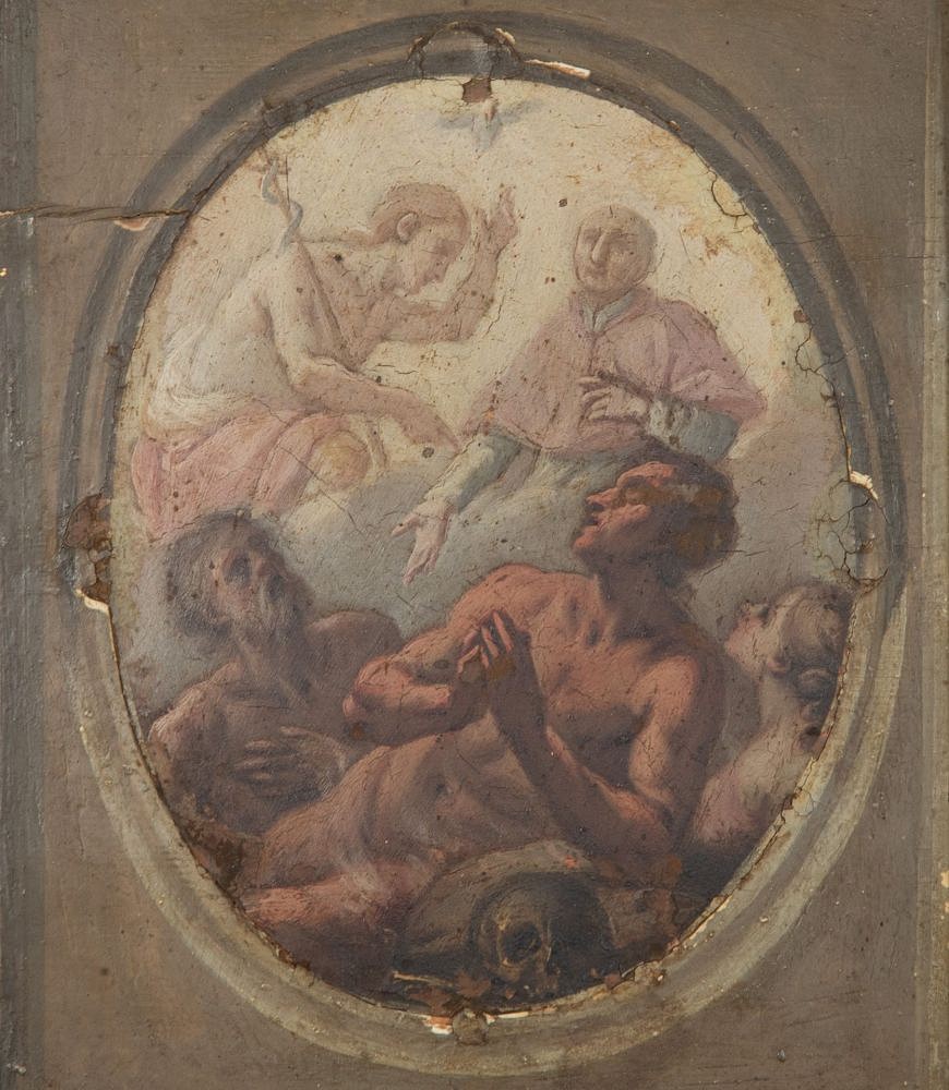 18th Century Spanish School Oil on Copper Painting WD2943002