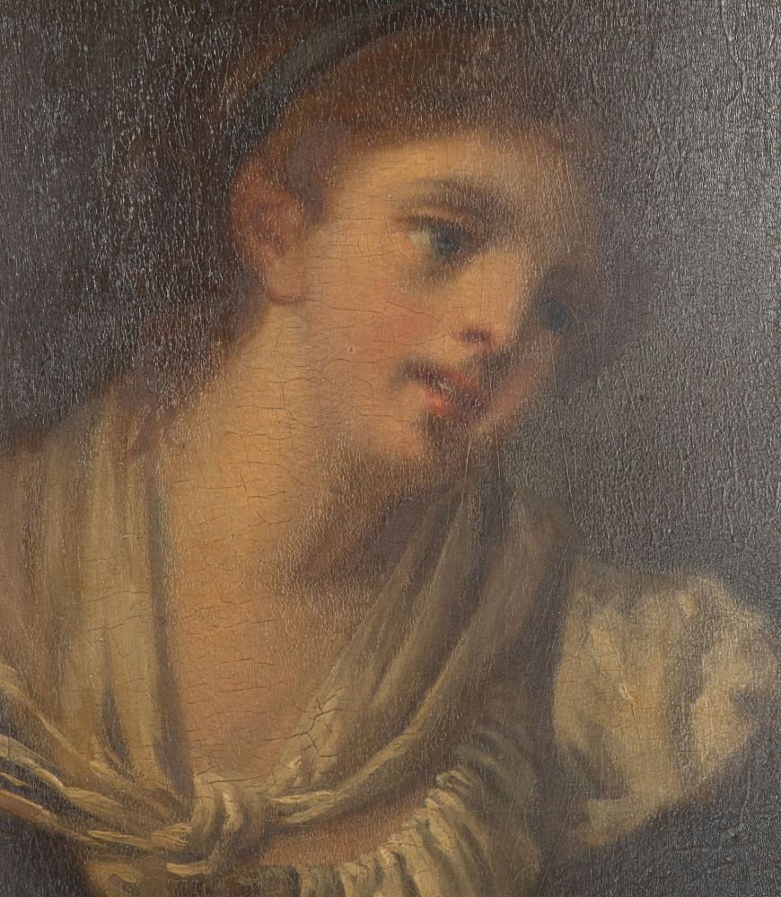 18th Century Oil on Panel Portrait of a Lady WD2943004