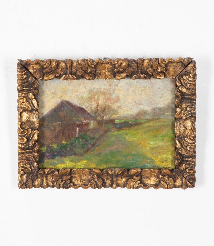 Pair of Small 19th Century Landscape Paintings WD3039735