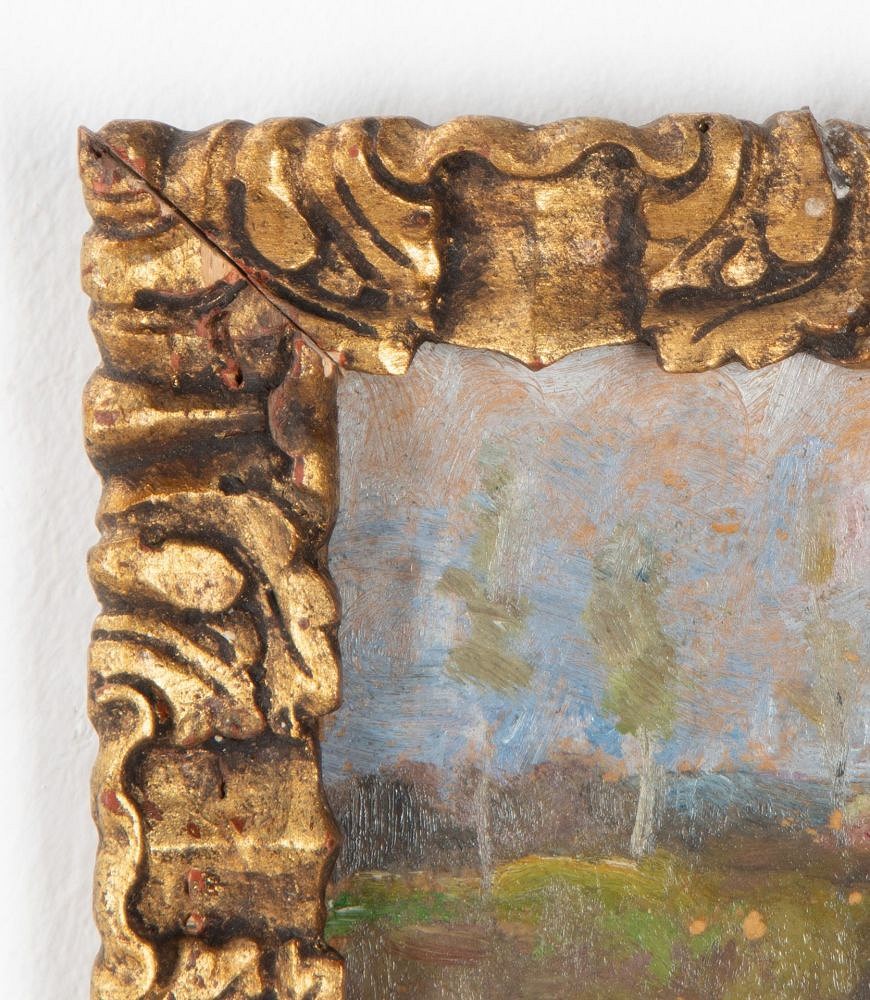Pair of Small 19th Century Landscape Paintings WD3039735