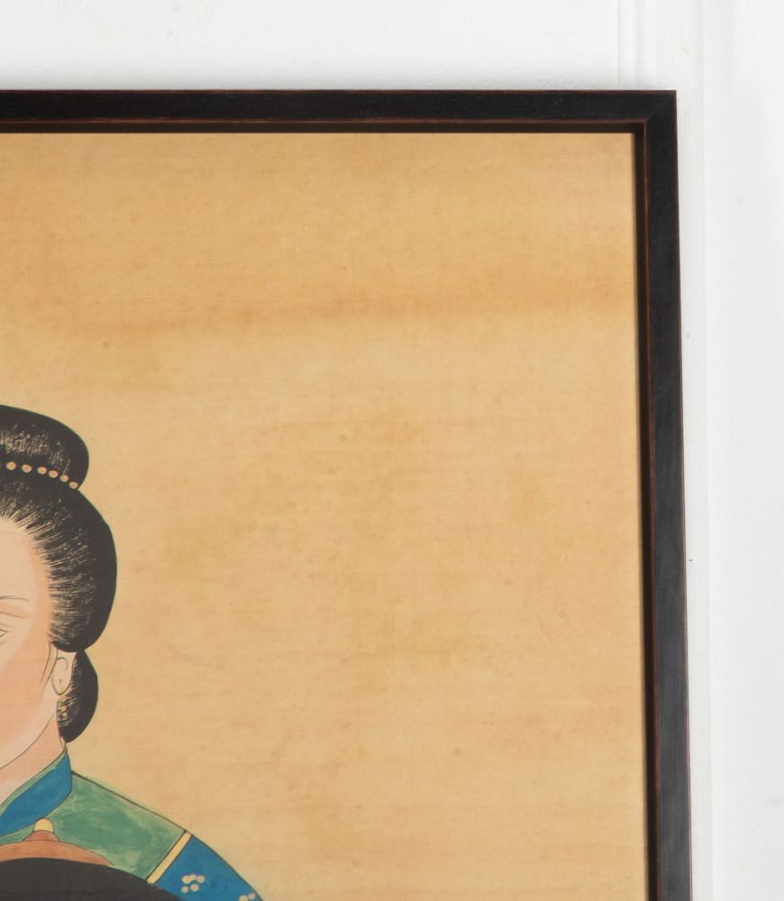 Early 20th Century Chinese Ancestor Group Portrait WD5241183
