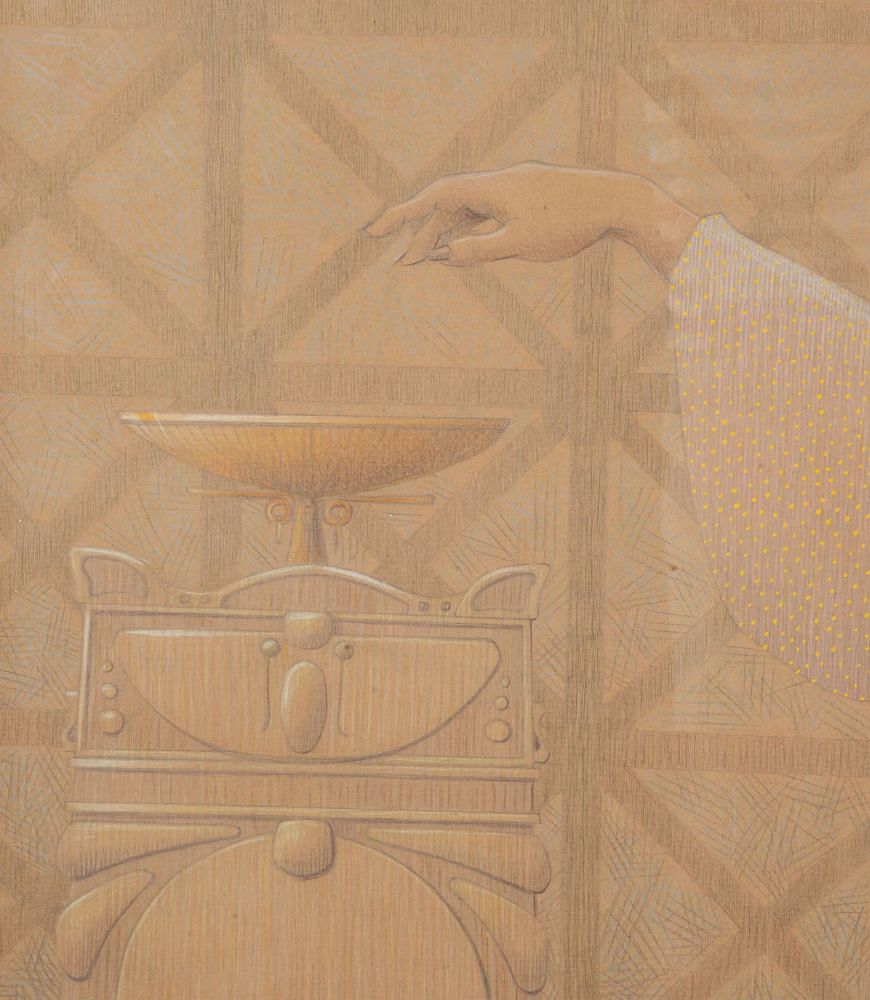 20th Century Pastel Portrait of a Woman by Christian La Moult WD5243287