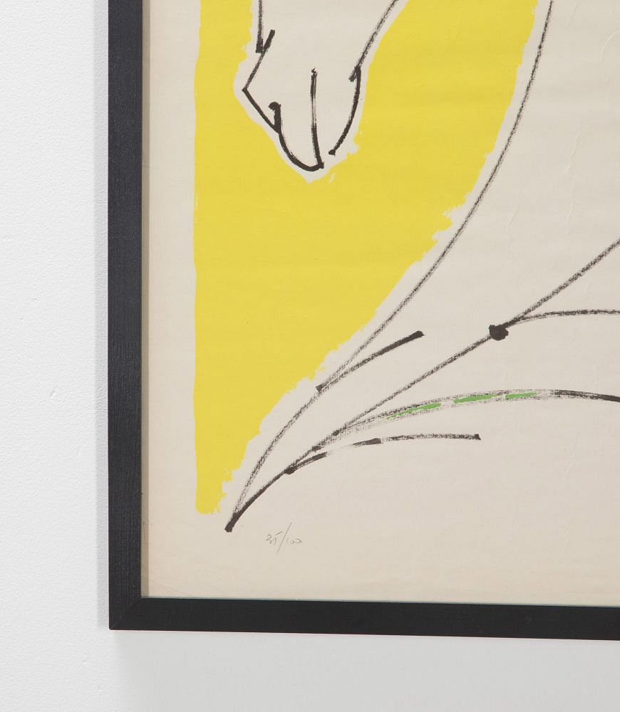 Mid Century Lithograph by Manfredo Borsi WD9037234
