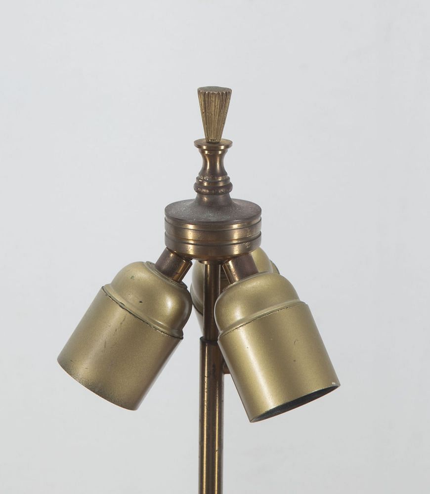 Pair of 20th Maison Charles Bronze Palm Tree Lamps LT6534944