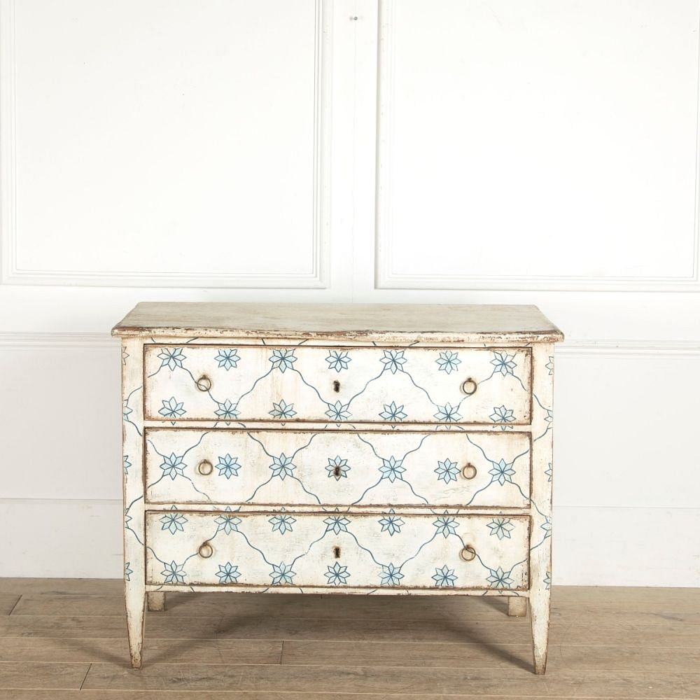 Spanish Painted Chest of Drawers CC9061732