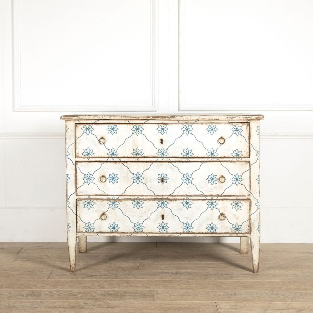 Spanish Painted Chest of Drawers CC9061732