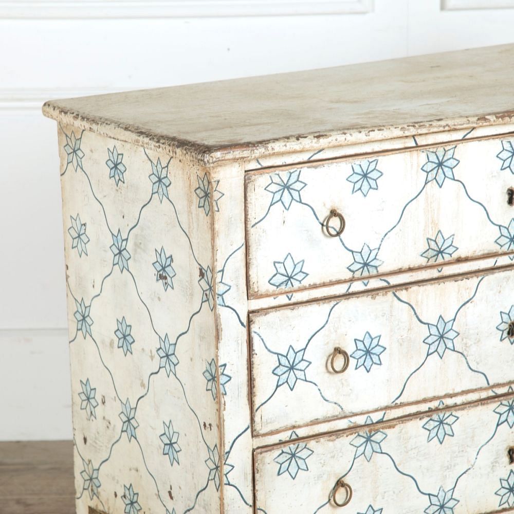 Spanish Painted Chest of Drawers CC9061732