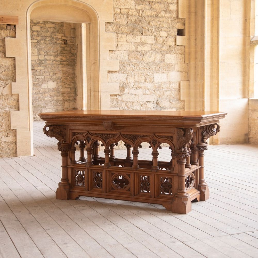 Gothic Revival Altar Table TC105623