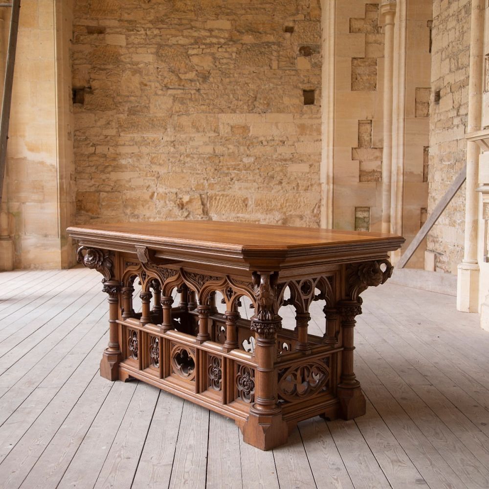 Gothic Revival Altar Table TC105623