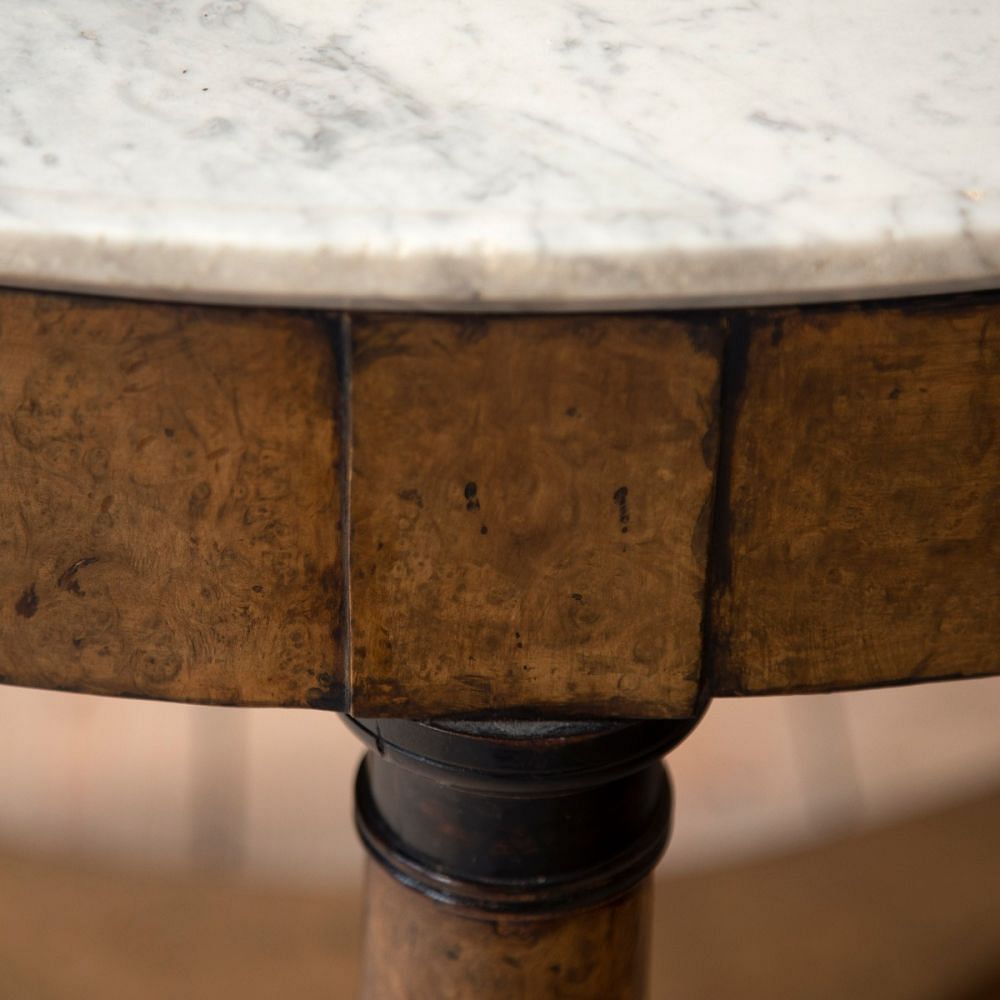 19th Century French Burr Walnut Centre Table TC0159622